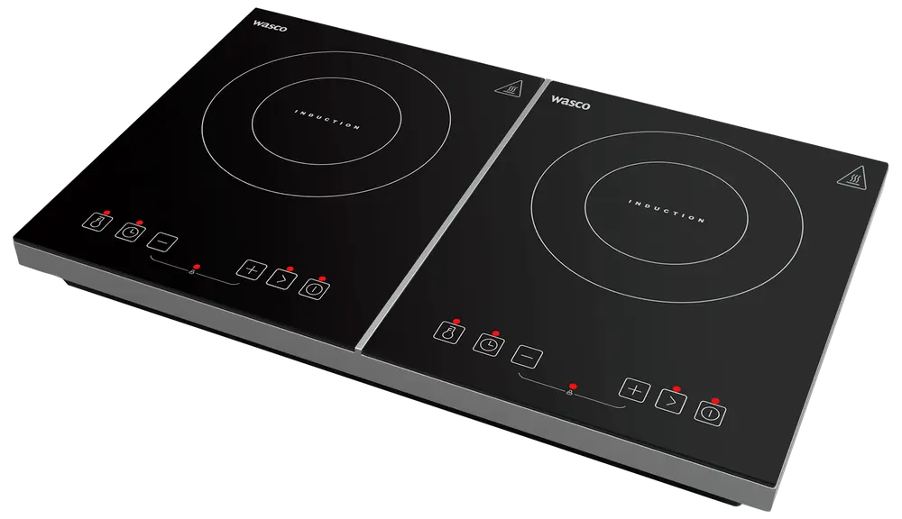 Eight shirts arranged on table in black, olive, grey, blue, white, red, mustard, and green.